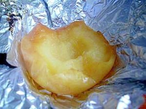 簡単!ガステーブルで、焼きりんご♪